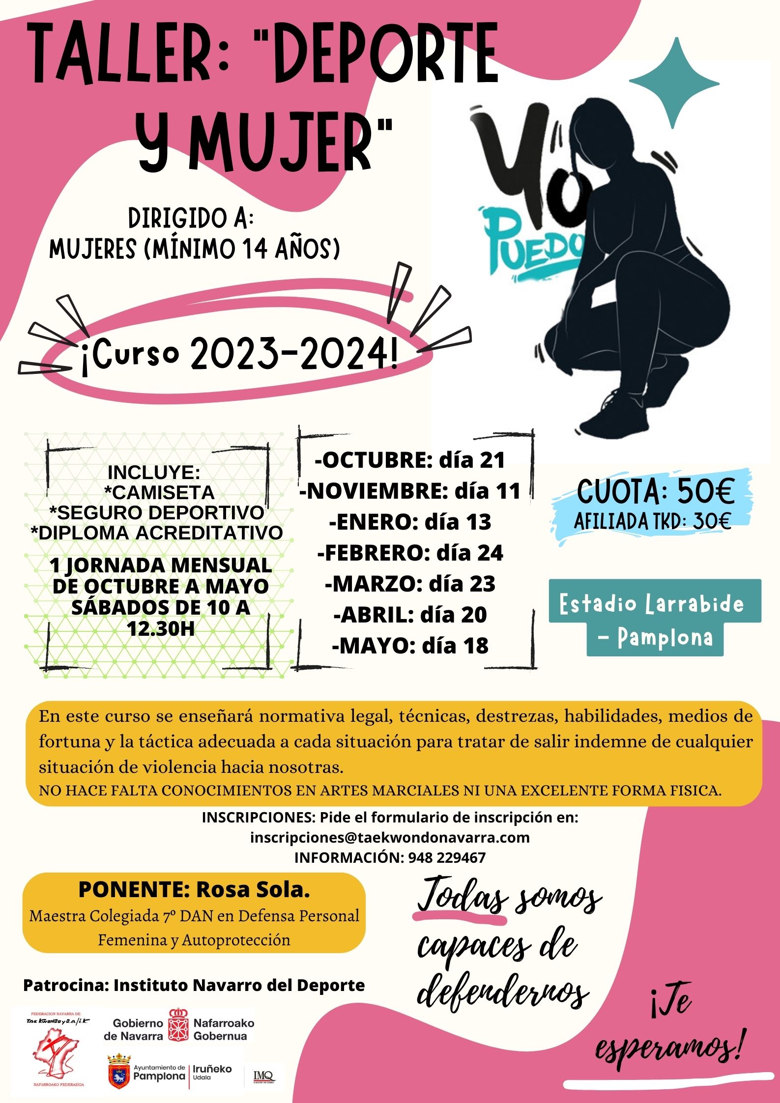 CURSO DEPORTE Y MUJER 2023-2024